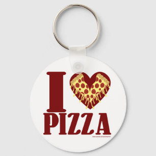 Llavero Me encanta Pizza