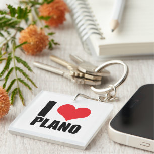 Llavero Me encanta Plano
