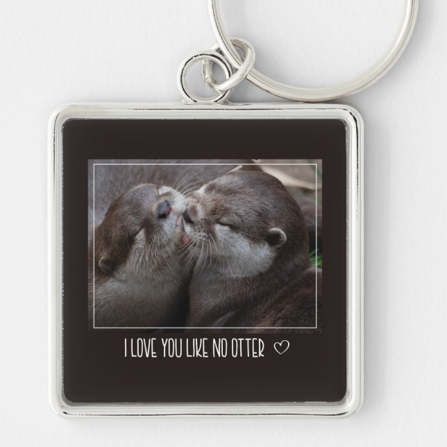 Llavero Me Encanta Que Te Guste No Otter Cutter Photo (Frente)