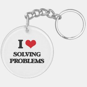 Llavero Me encanta resolver problemas