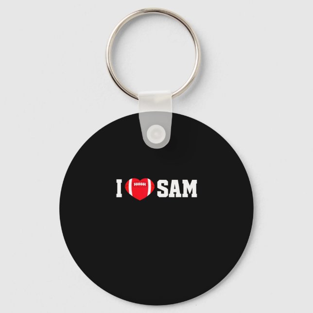 Llavero Me encanta sam  (Anverso)