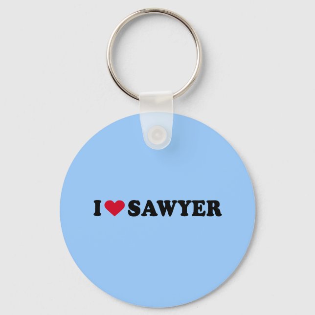 LLAVERO ME ENCANTA SAWYER (Anverso)