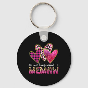 Llavero Me Encanta Ser Llamada Abuela Memaw Madre Valentin