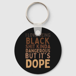 Llavero Me encanta ser negro, muy peligroso, pero es el Dr