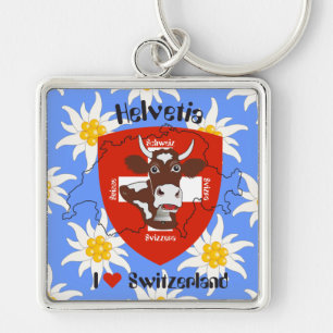 Llavero Me encanta Suiza Schlüsselanhänger