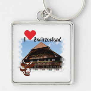 Llavero Me encanta Suiza Schlüsselanhänger