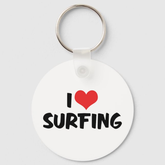 Llavero Me Encanta Surfear (Anverso)