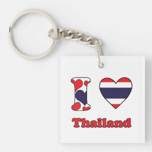 Llavero Me encanta Tailandia