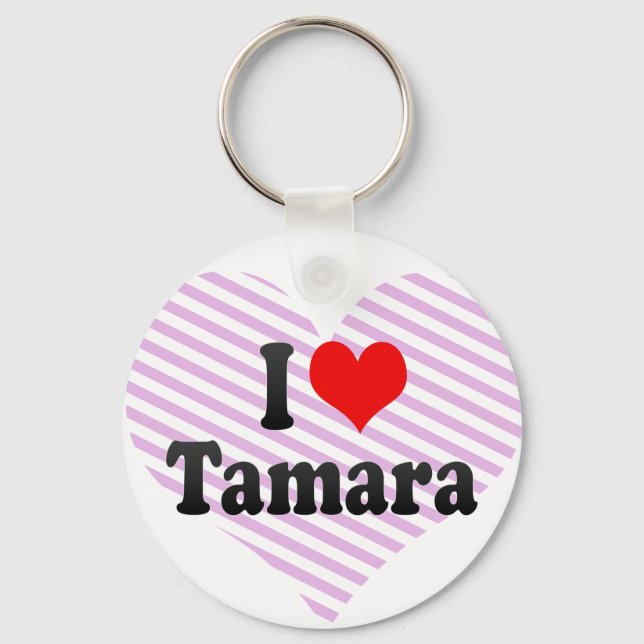 Llavero Me encanta Tamara (Anverso)