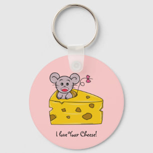 Llavero Me encanta tu queso