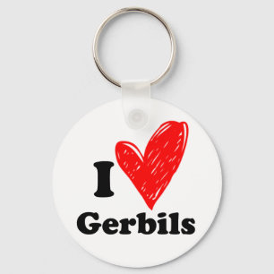 Llavero Me encantan Gerbils