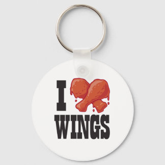 Llavero Me encantan las alas de pollo