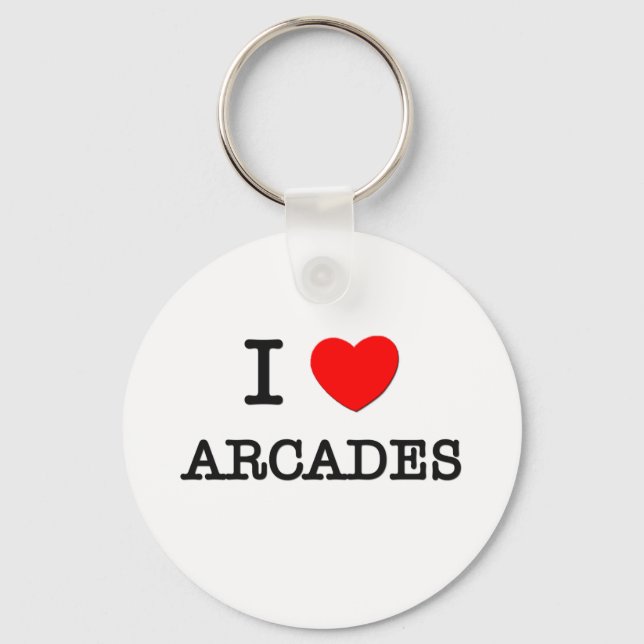 Llavero Me encantan las arcadas (Anverso)