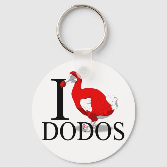 Llavero Me encantan las cadenas de discos Dodos (Anverso)