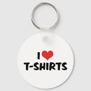 Llavero Me Encantan las Camisetas