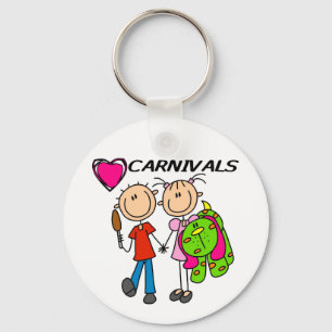 Llavero Me Encantan las Camisetas y Regalos de Carnaval