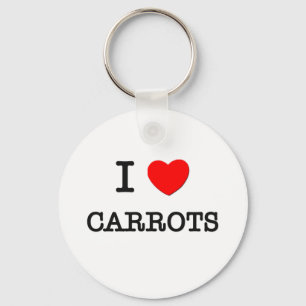 Llavero Me encantan las CARROTAS ( comida )