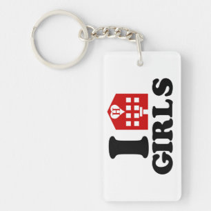 Llavero Me encantan las chicas de hoteles