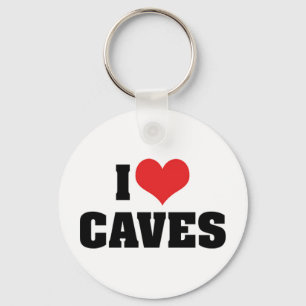 Llavero Me Encantan las Cuevas del Corazón - Exploración d