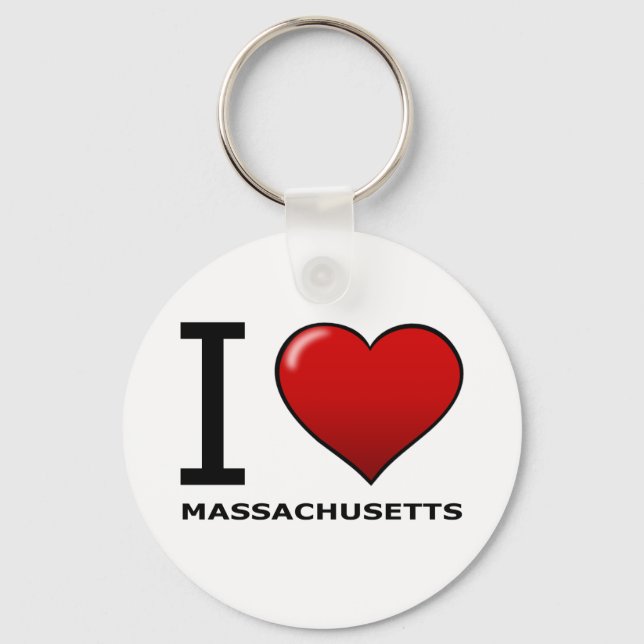 LLAVERO ME ENCANTAN LAS MASSACHUSETTS (Anverso)