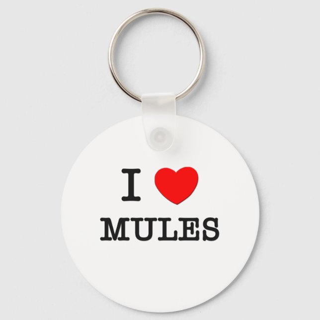 Llavero Me encantan las MULAS (Anverso)