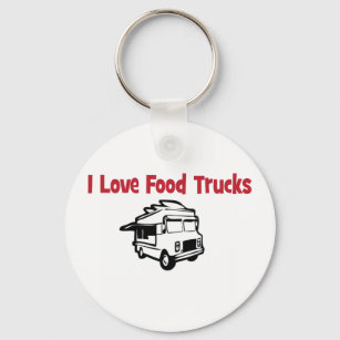 Llavero me encantan los camiones de comida