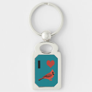 Llavero Me encantan los cardenales
