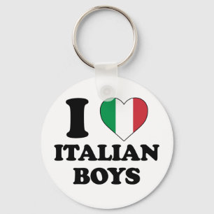 Llavero Me encantan los chicos italianos