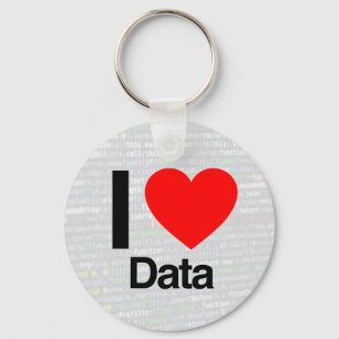 Llavero me encantan los datos