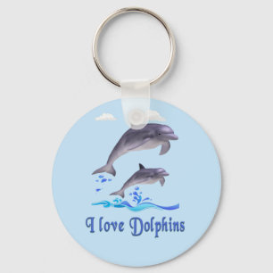 Llavero Me encantan los delfines
