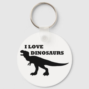 Llavero ¡Me Encantan Los Dinosaurios!