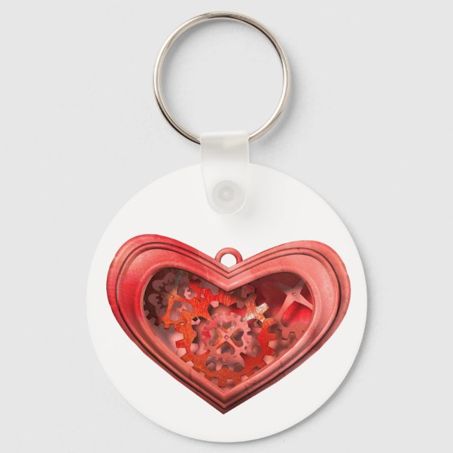 Llavero Me encantan los engranajes (Anverso)