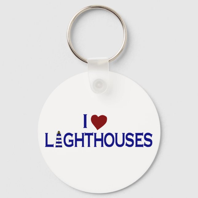 Llavero Me encantan los faros (Anverso)