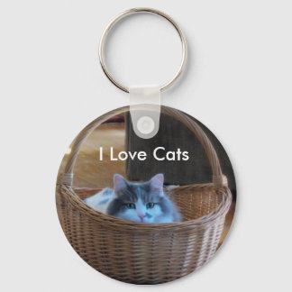 Llavero Me encantan los gatos