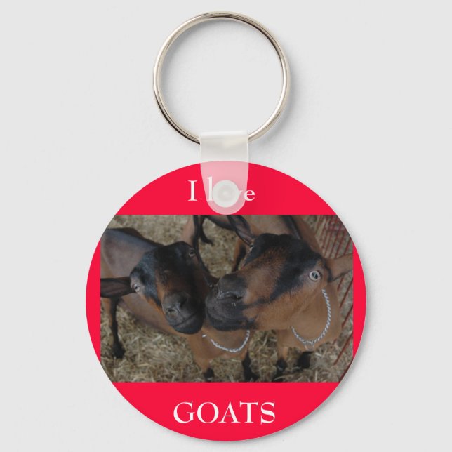 Llavero Me encantan los GOATS (Anverso)