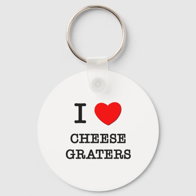 Llavero Me encantan los Graters de queso (Anverso)