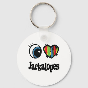 Llavero Me encantan los Jackalopes