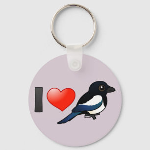 Llavero Me encantan los magpies