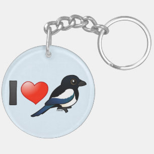 Llavero Me encantan los magpies
