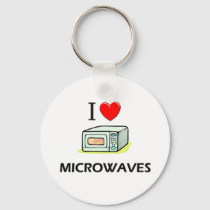 Llavero Me encantan los microondas