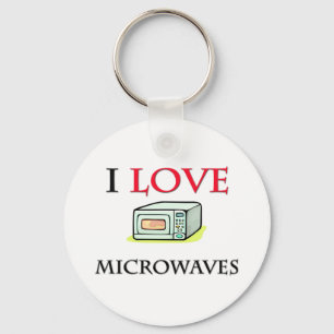 Llavero Me encantan los microondas