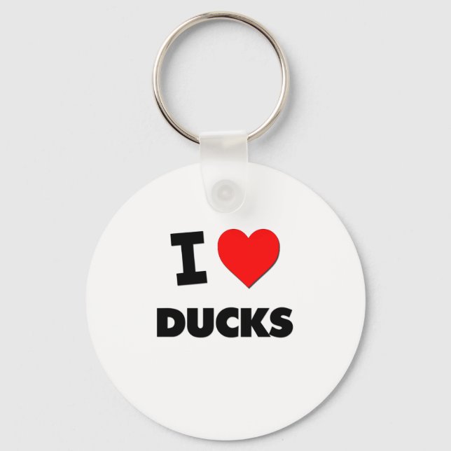 Llavero Me encantan los patos (Anverso)