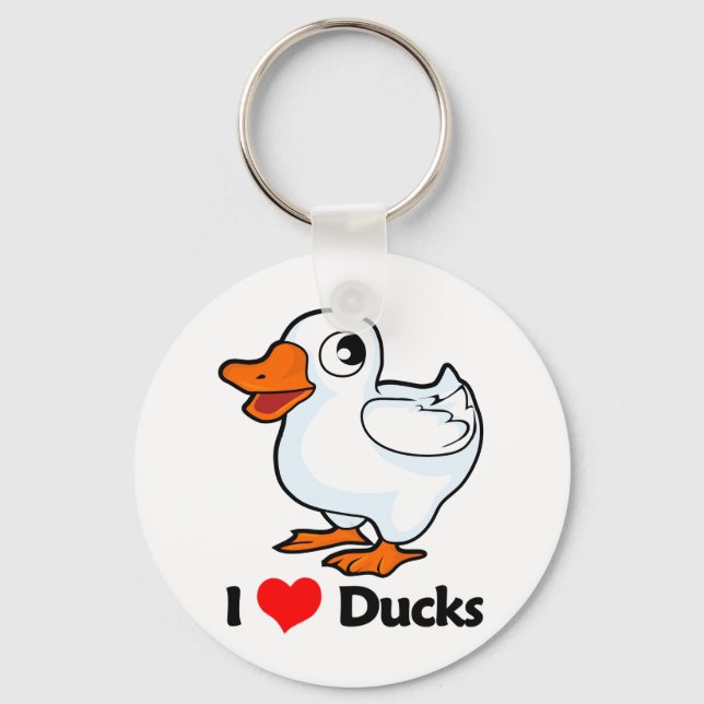 Llavero Me encantan los patos (Anverso)