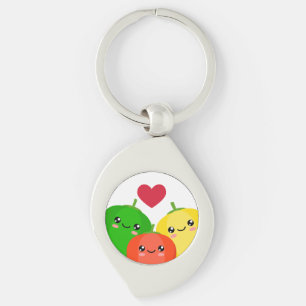 Llavero Me encantan los pimientos dulces