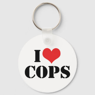 Llavero Me Encantan Los Policías