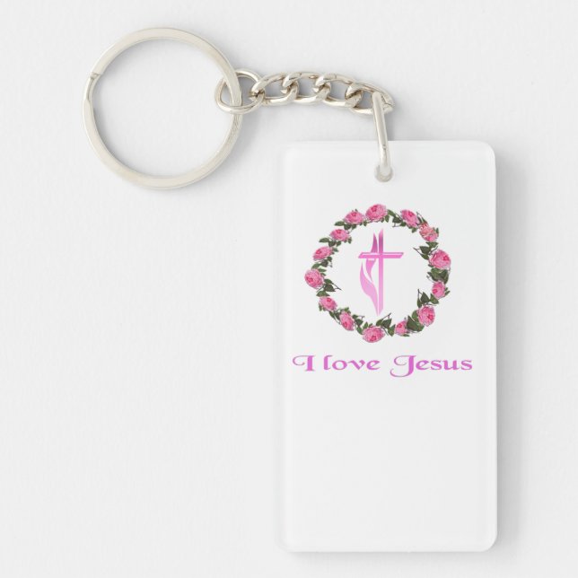 Llavero Me encantan los regalos de Jesús (Frente)