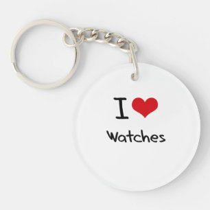 Llavero Me encantan los relojes