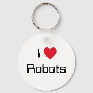 Llavero Me encantan los robots