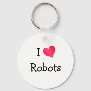 Llavero Me encantan los robots