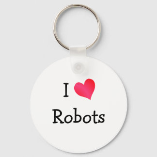 Llavero Me encantan los robots